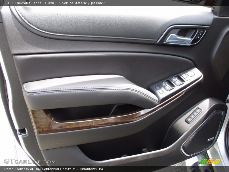 Silver Ice Metallic / Jet Black 2017 Chevrolet Tahoe LT 4WD