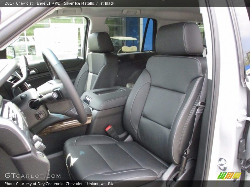 Silver Ice Metallic / Jet Black 2017 Chevrolet Tahoe LT 4WD