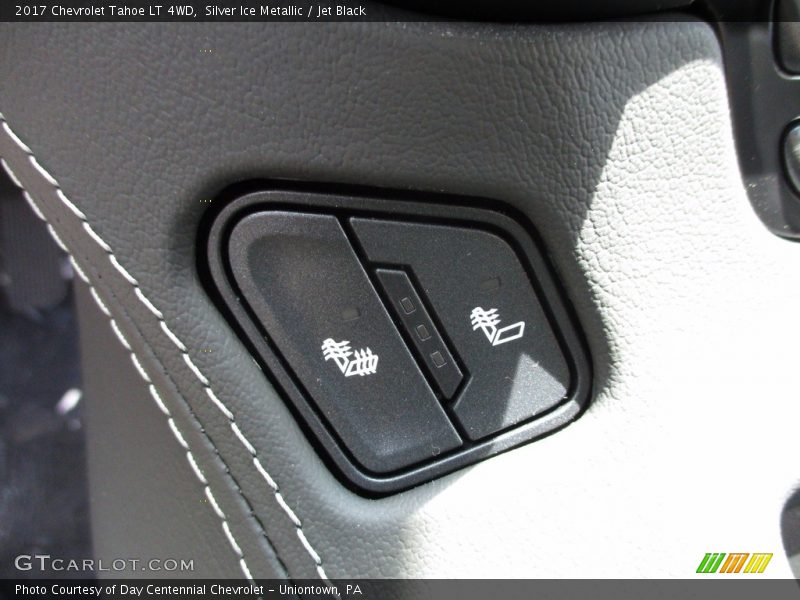 Silver Ice Metallic / Jet Black 2017 Chevrolet Tahoe LT 4WD