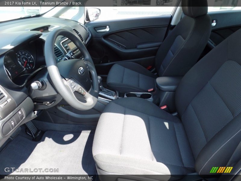 Titanium Bronze / Black 2017 Kia Forte LX