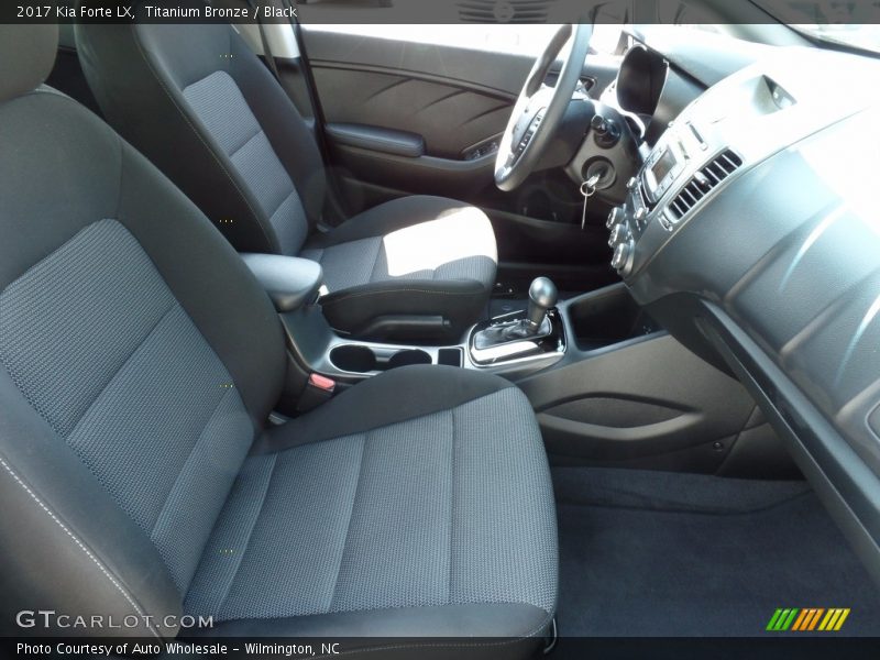 Titanium Bronze / Black 2017 Kia Forte LX