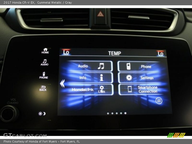 Gunmetal Metallic / Gray 2017 Honda CR-V EX