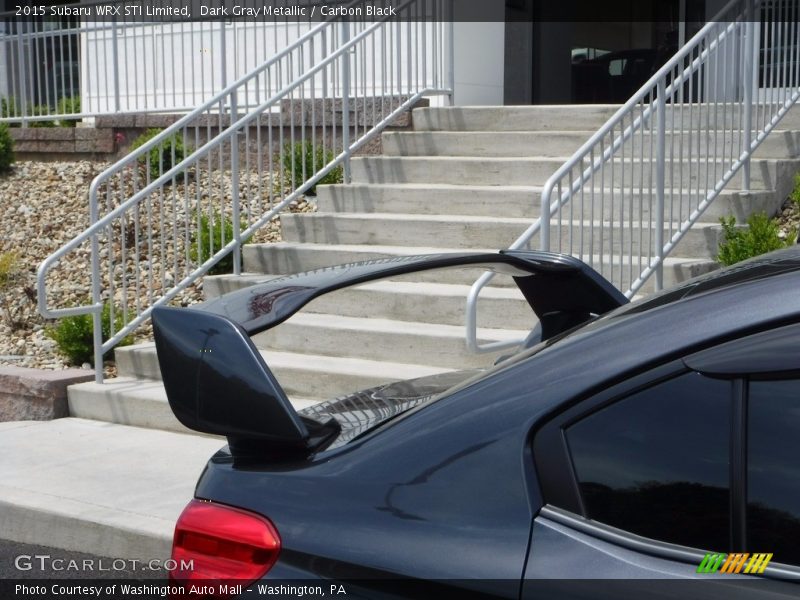 Dark Gray Metallic / Carbon Black 2015 Subaru WRX STI Limited