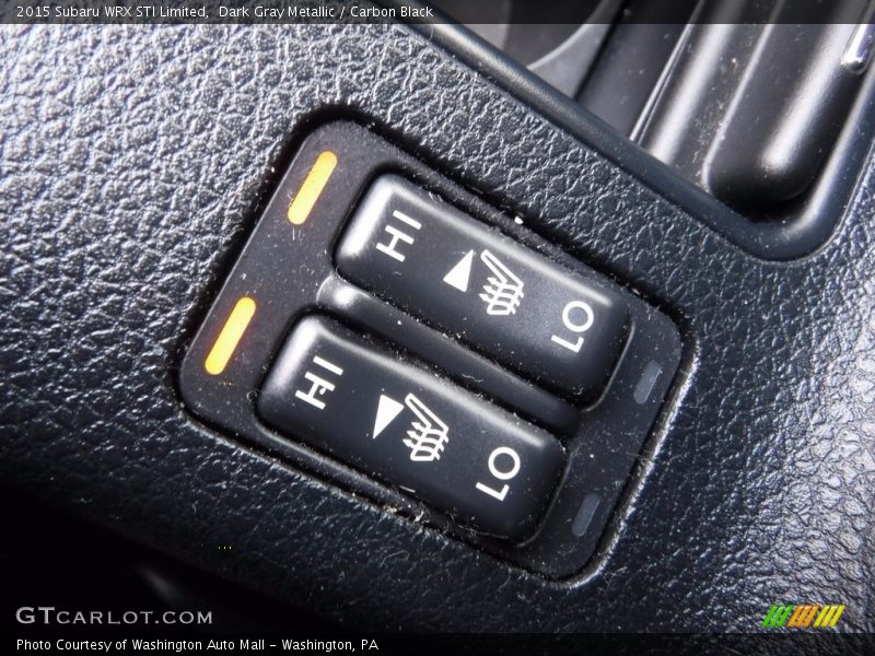 Dark Gray Metallic / Carbon Black 2015 Subaru WRX STI Limited