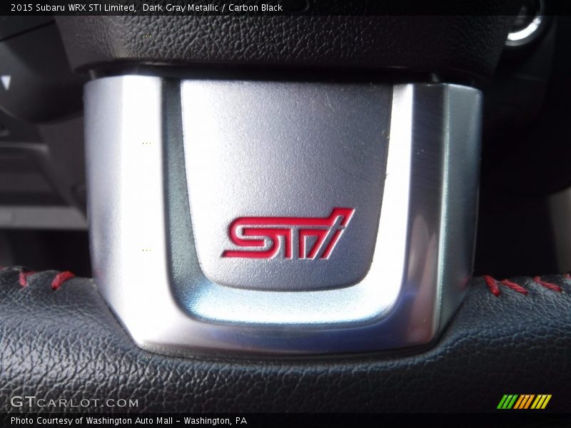 Dark Gray Metallic / Carbon Black 2015 Subaru WRX STI Limited