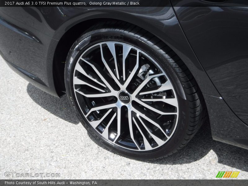 Oolong Gray Metallic / Black 2017 Audi A6 3.0 TFSI Premium Plus quattro