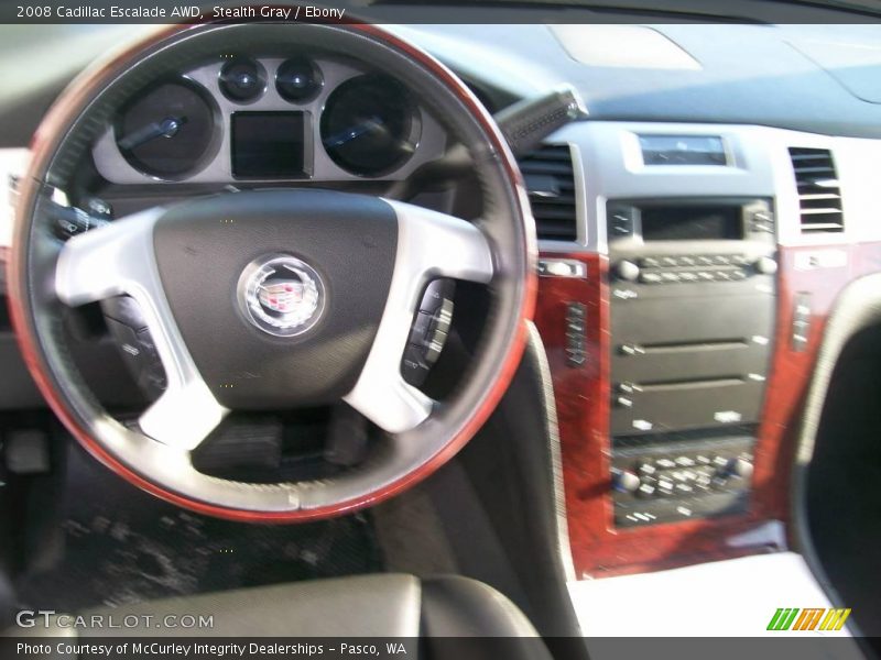 Stealth Gray / Ebony 2008 Cadillac Escalade AWD