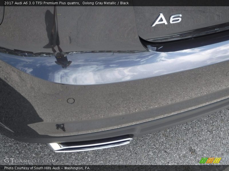 Oolong Gray Metallic / Black 2017 Audi A6 3.0 TFSI Premium Plus quattro