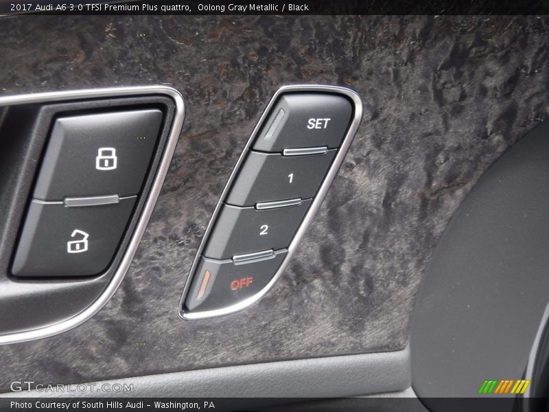 Oolong Gray Metallic / Black 2017 Audi A6 3.0 TFSI Premium Plus quattro