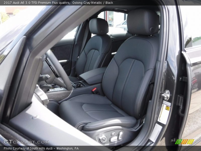 Oolong Gray Metallic / Black 2017 Audi A6 3.0 TFSI Premium Plus quattro