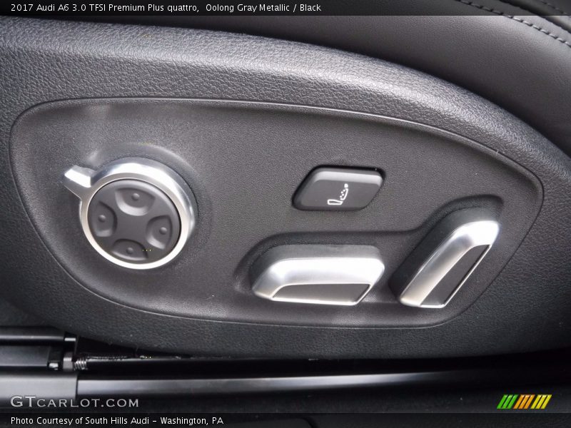 Oolong Gray Metallic / Black 2017 Audi A6 3.0 TFSI Premium Plus quattro