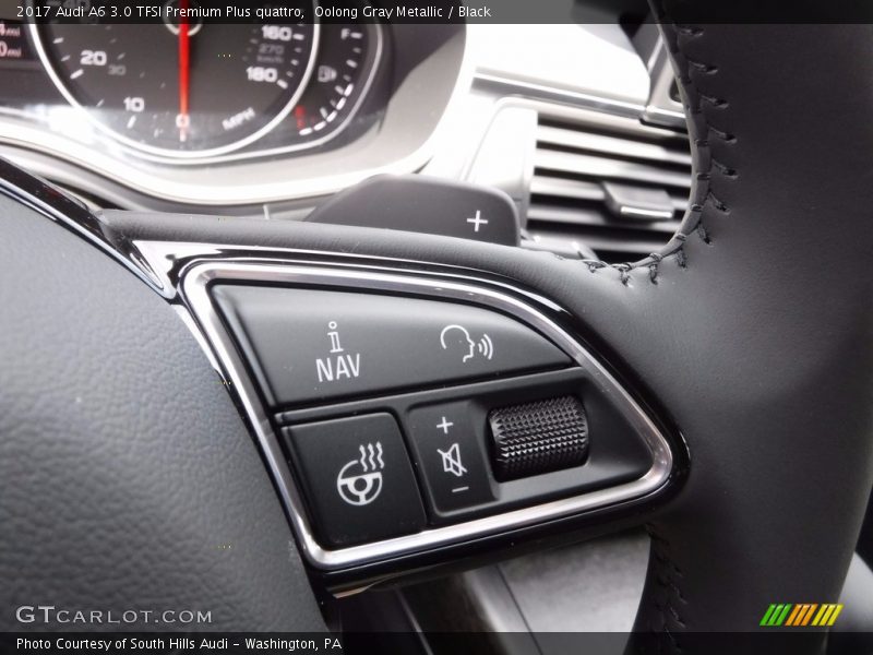 Oolong Gray Metallic / Black 2017 Audi A6 3.0 TFSI Premium Plus quattro