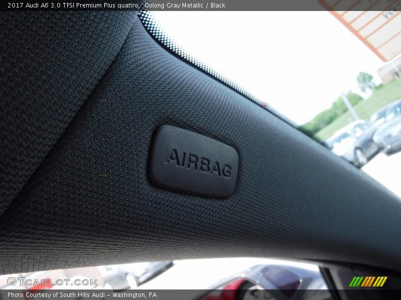 Oolong Gray Metallic / Black 2017 Audi A6 3.0 TFSI Premium Plus quattro