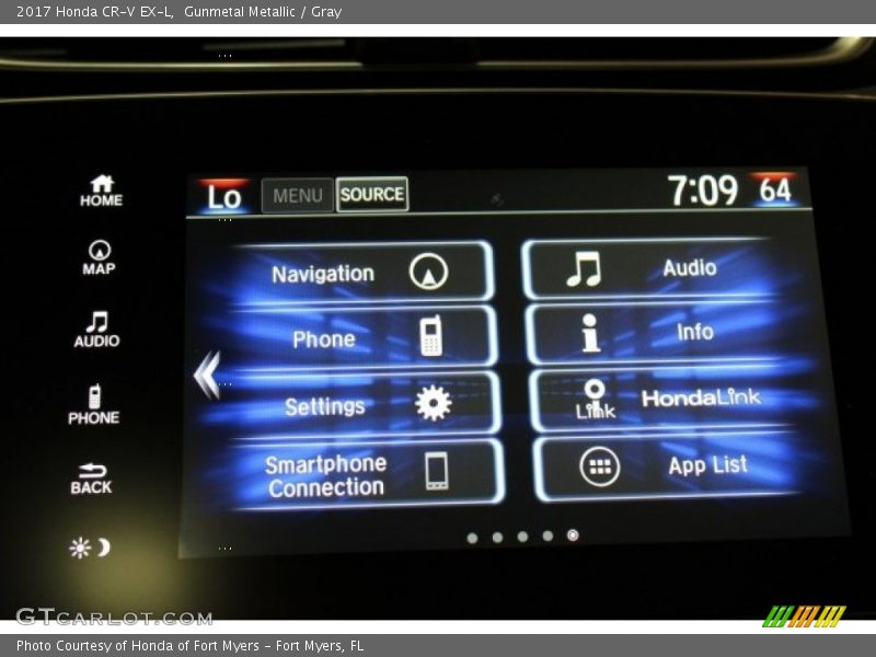 Gunmetal Metallic / Gray 2017 Honda CR-V EX-L