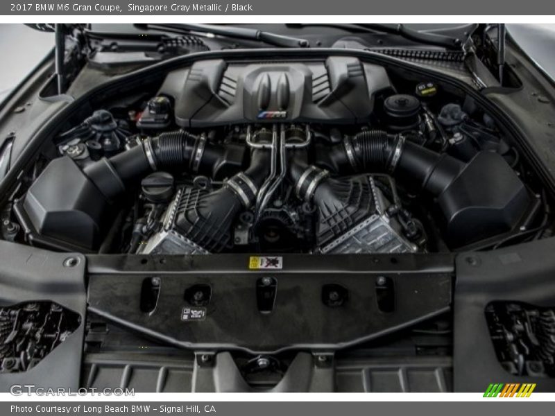  2017 M6 Gran Coupe Engine - 4.4 Liter M TwinPower Turbocharged DOHC 32-Valve VVT V8