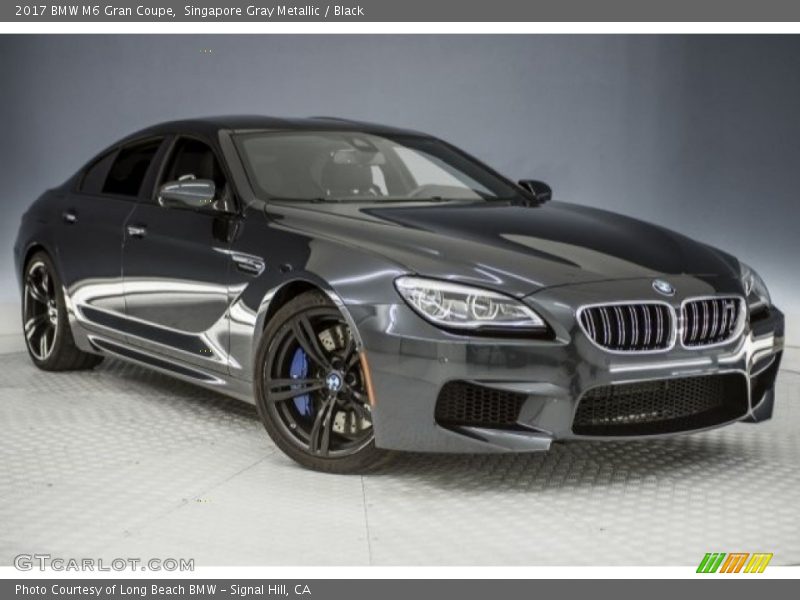  2017 M6 Gran Coupe Singapore Gray Metallic