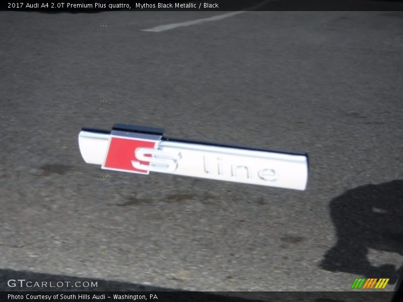 Mythos Black Metallic / Black 2017 Audi A4 2.0T Premium Plus quattro