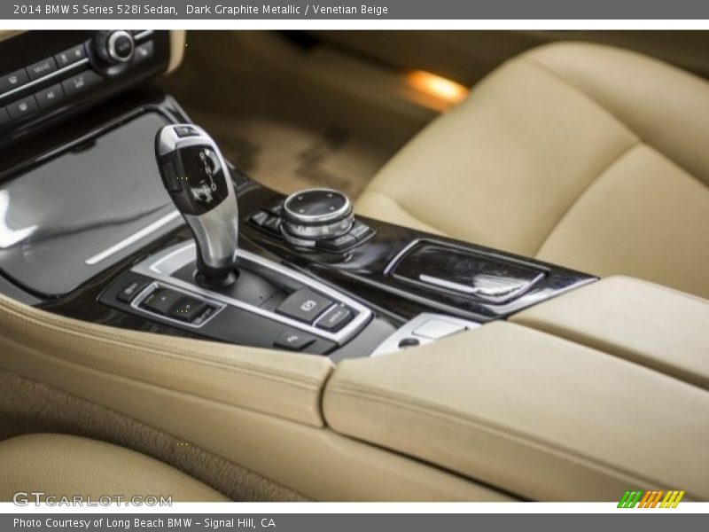 Dark Graphite Metallic / Venetian Beige 2014 BMW 5 Series 528i Sedan
