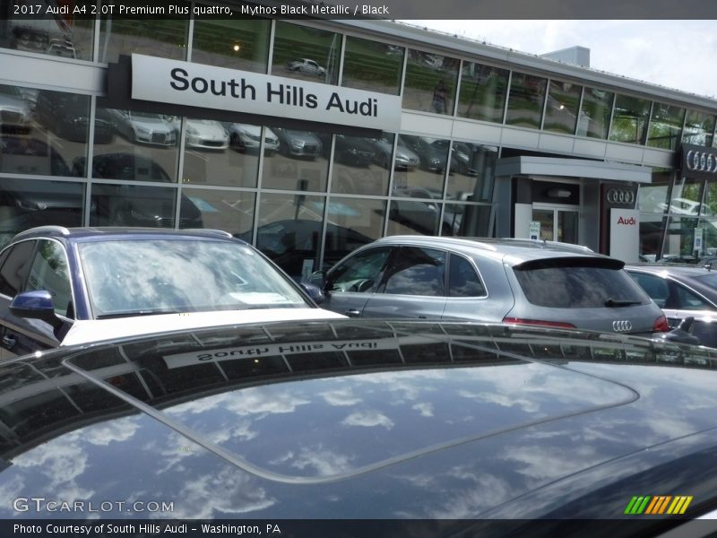 Mythos Black Metallic / Black 2017 Audi A4 2.0T Premium Plus quattro