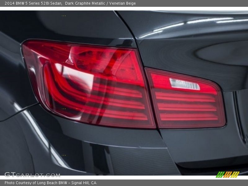 Dark Graphite Metallic / Venetian Beige 2014 BMW 5 Series 528i Sedan