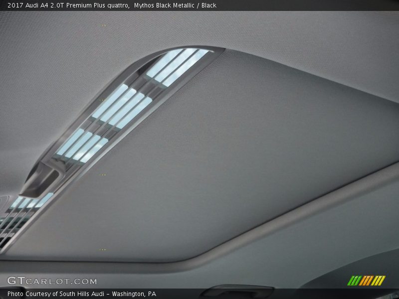Mythos Black Metallic / Black 2017 Audi A4 2.0T Premium Plus quattro