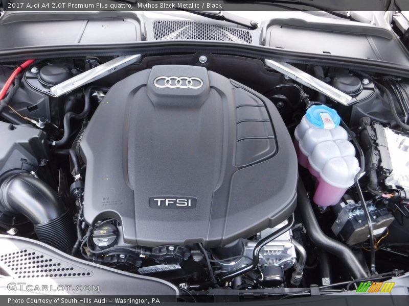 Mythos Black Metallic / Black 2017 Audi A4 2.0T Premium Plus quattro