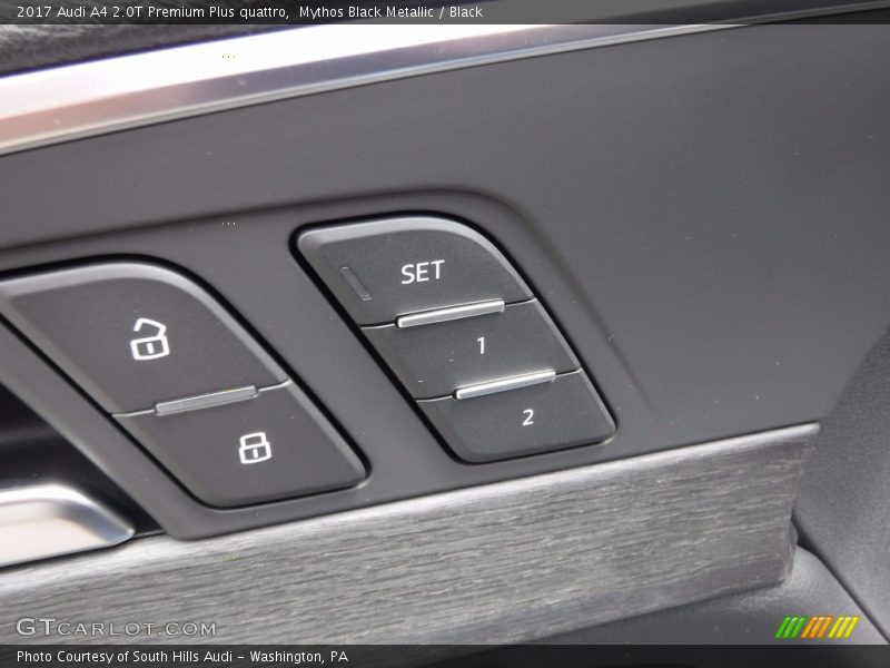 Mythos Black Metallic / Black 2017 Audi A4 2.0T Premium Plus quattro