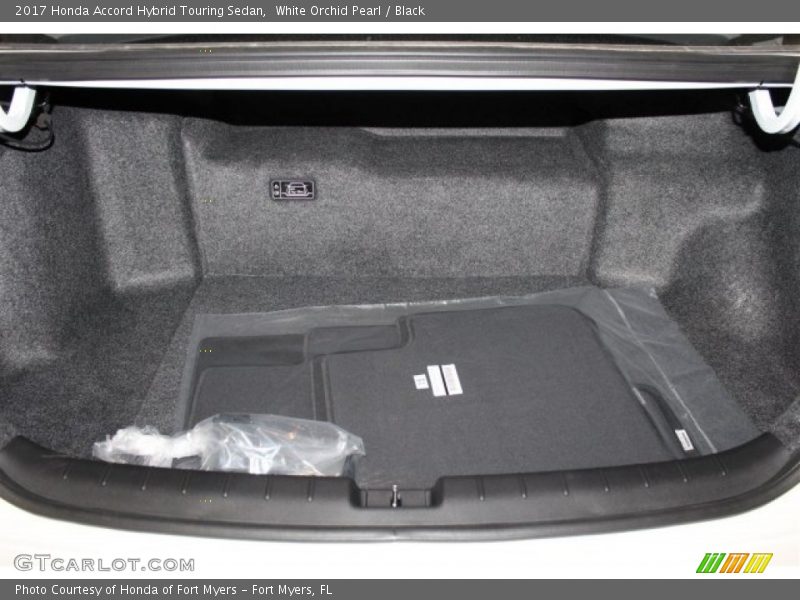 White Orchid Pearl / Black 2017 Honda Accord Hybrid Touring Sedan