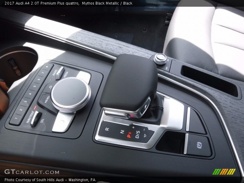 Mythos Black Metallic / Black 2017 Audi A4 2.0T Premium Plus quattro
