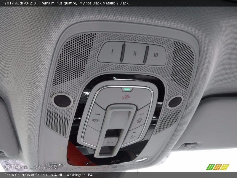 Mythos Black Metallic / Black 2017 Audi A4 2.0T Premium Plus quattro