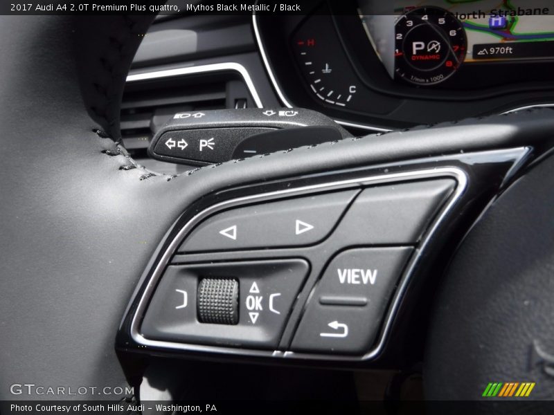 Mythos Black Metallic / Black 2017 Audi A4 2.0T Premium Plus quattro