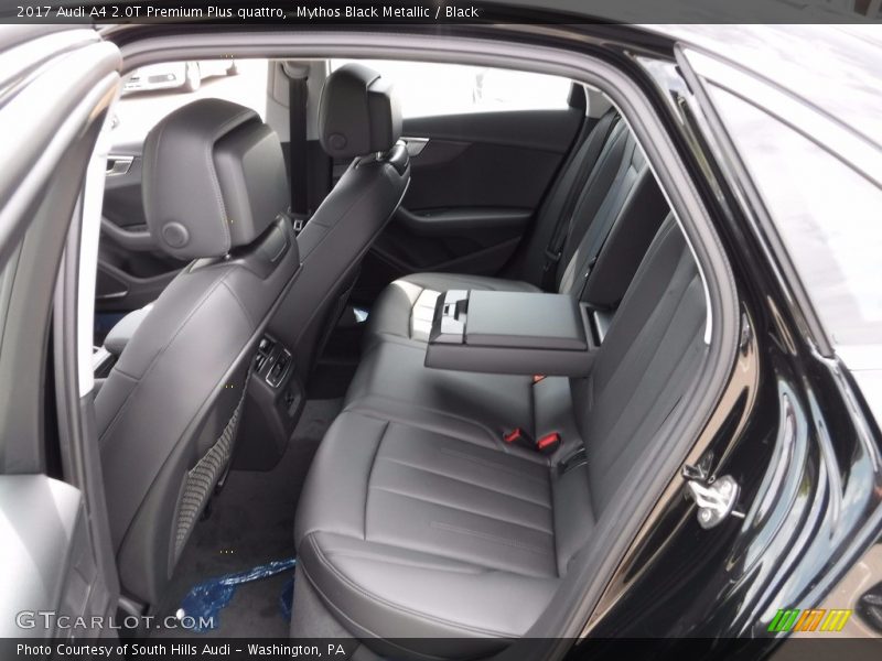 Mythos Black Metallic / Black 2017 Audi A4 2.0T Premium Plus quattro