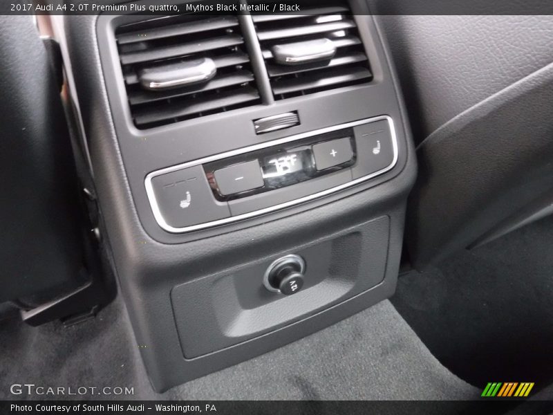 Mythos Black Metallic / Black 2017 Audi A4 2.0T Premium Plus quattro