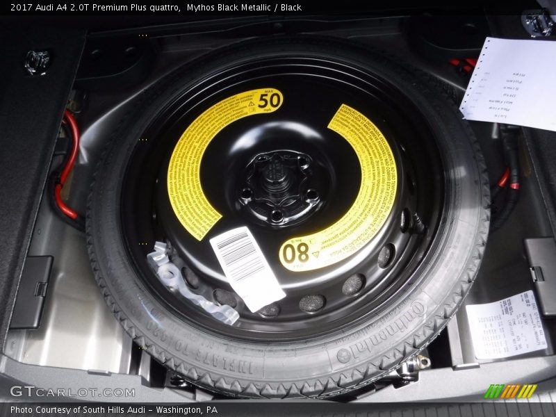 Mythos Black Metallic / Black 2017 Audi A4 2.0T Premium Plus quattro