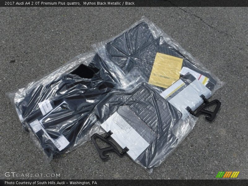 Mythos Black Metallic / Black 2017 Audi A4 2.0T Premium Plus quattro