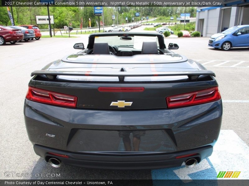 Nightfall Gray Metallic / 50th Anniversary Jet Black/Dark Gray 2017 Chevrolet Camaro LT Convertible 50th Anniversary