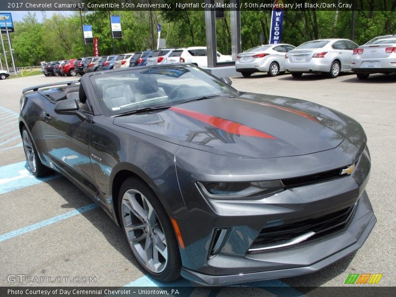 Front 3/4 View of 2017 Camaro LT Convertible 50th Anniversary
