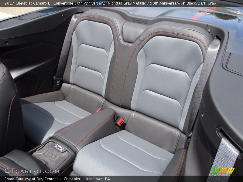 Rear Seat of 2017 Camaro LT Convertible 50th Anniversary