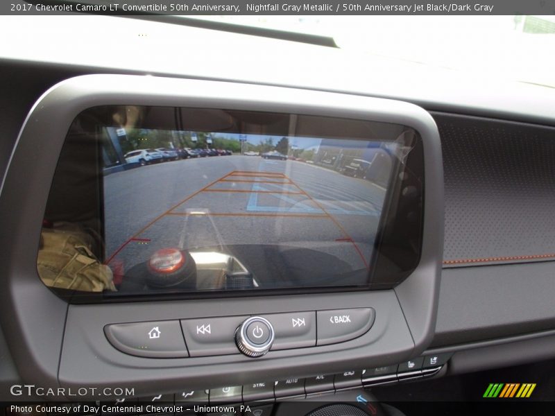 Nightfall Gray Metallic / 50th Anniversary Jet Black/Dark Gray 2017 Chevrolet Camaro LT Convertible 50th Anniversary