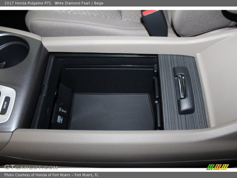 White Diamond Pearl / Beige 2017 Honda Ridgeline RTS