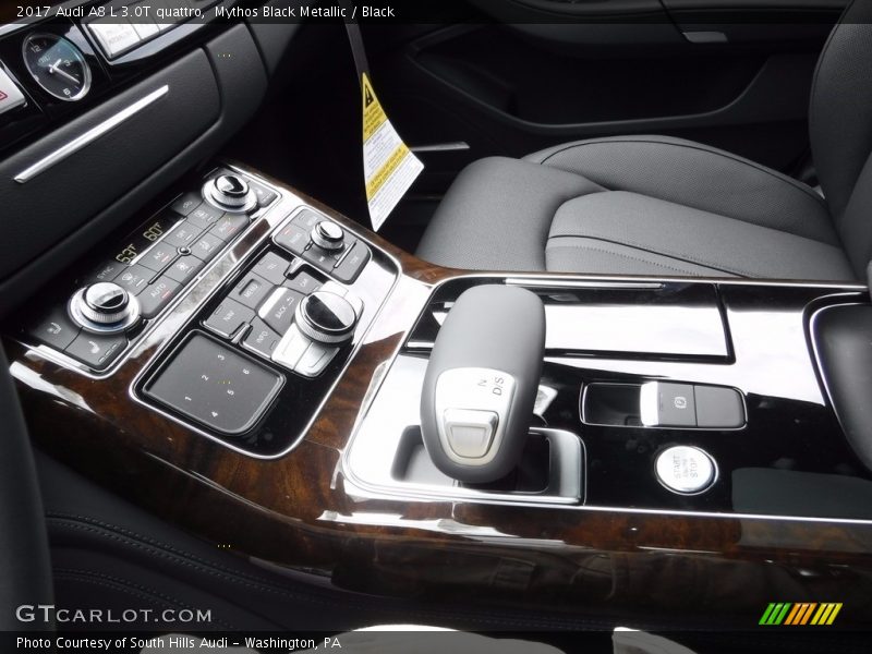 Mythos Black Metallic / Black 2017 Audi A8 L 3.0T quattro