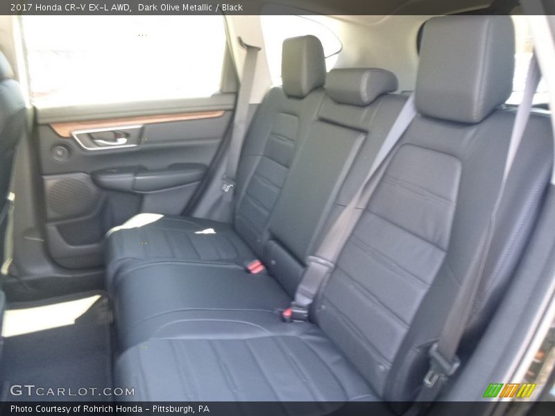 Dark Olive Metallic / Black 2017 Honda CR-V EX-L AWD
