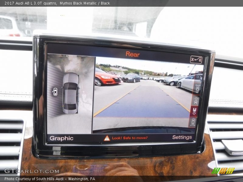 Mythos Black Metallic / Black 2017 Audi A8 L 3.0T quattro