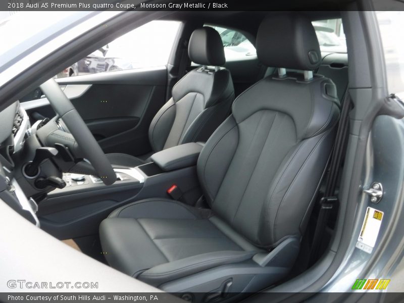 Front Seat of 2018 A5 Premium Plus quattro Coupe