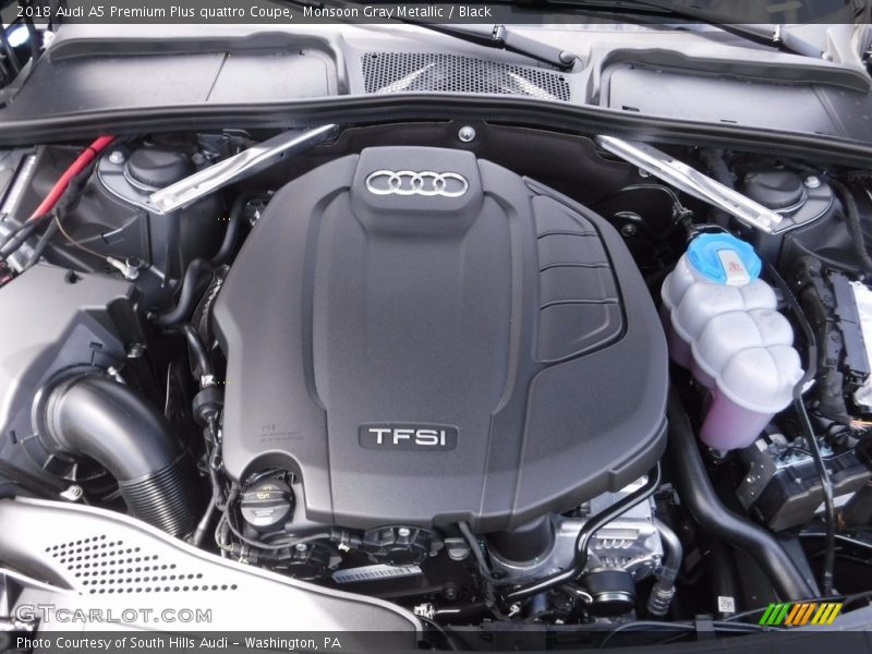  2018 A5 Premium Plus quattro Coupe Engine - 2.0 Liter Turbocharged TFSI DOHC 16-Valve VVT 4 Cylinder