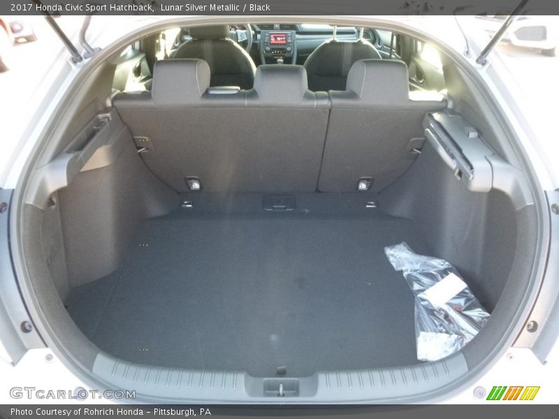 Lunar Silver Metallic / Black 2017 Honda Civic Sport Hatchback
