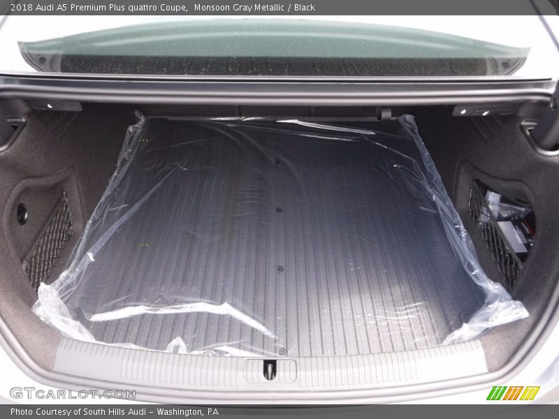 Monsoon Gray Metallic / Black 2018 Audi A5 Premium Plus quattro Coupe