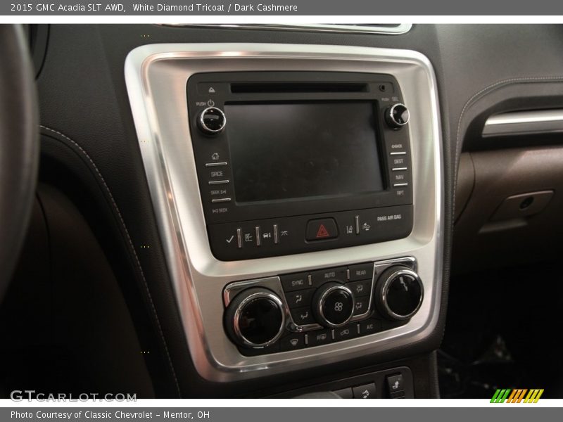 Controls of 2015 Acadia SLT AWD