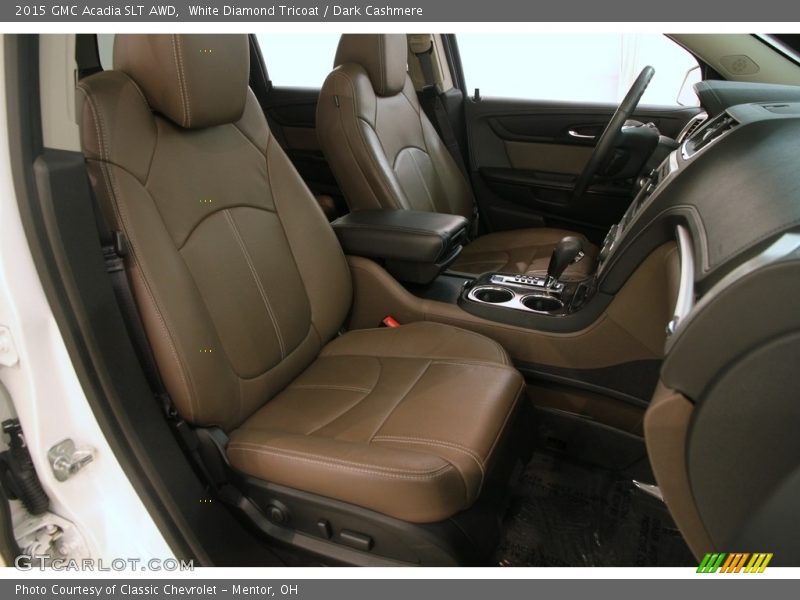 Front Seat of 2015 Acadia SLT AWD