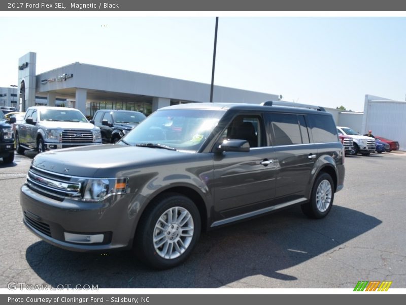 Magnetic / Black 2017 Ford Flex SEL